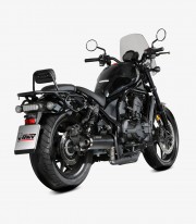 Escape MIVV HR-1 Negro para Honda CMX 1100 Rebel (22-25) H.092.LH1BA