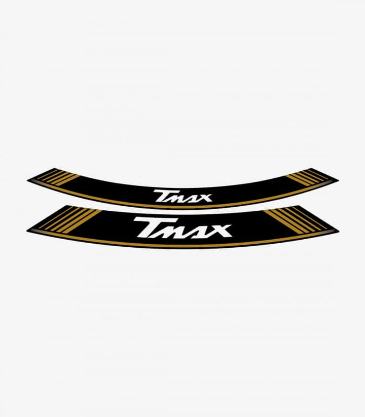 Yamaha TMAX Yellow special rim tapes by Puig