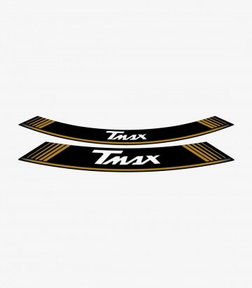 Gold Yamaha TMAX special rim tapes 5532O by Puig