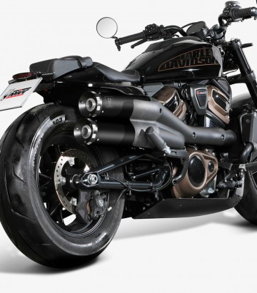 Escape MIVV HR-1 Negro para Harley Davidson Sportster S (21-24) HD.004.LH1BA