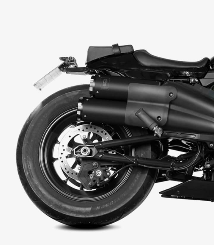 Escape MIVV HR-1 Negro para Harley Davidson Sportster S (21-24) HD.004.LH1BA