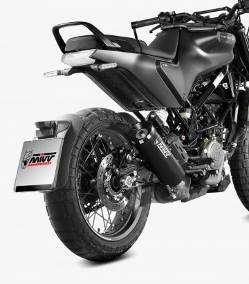 Escape MIVV HR-1 Negro para Husqvarna Svartpilen 125 (21-23) HU.005.LH1BA