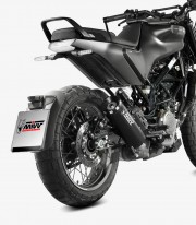 MIVV HR-1 Exhaust Black for Husqvarna Svartpilen 125 (21-23) HU.005.LH1BA