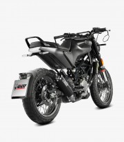 MIVV HR-1 Exhaust Black for Husqvarna Svartpilen 125 (21-23) HU.005.LH1BA