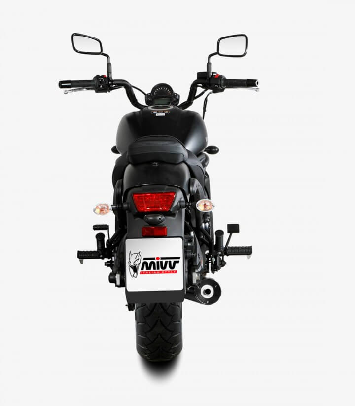 Escape MIVV HR-1 Negro para Kawasaki Vulcan S 650 / 900 (17-23) K.060.SH1BAN