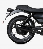 MIVV HR-1 Exhaust Black for Moto Guzzi V7 Stone (21-25) M.014.LH1BA