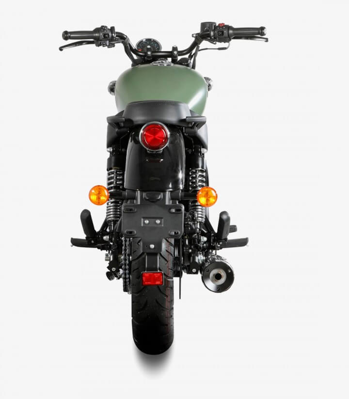 MIVV HR-1 Exhaust Black for Royal Enfield Beverly 400, Meteor 350 (21-25) RE.004.LH1BA