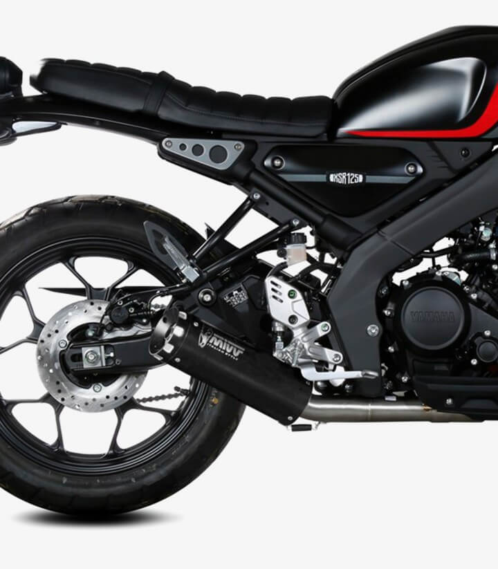 Escape MIVV HR-1 Negro para Yamaha XSR 125 (22-25) Y.075.LH1BA