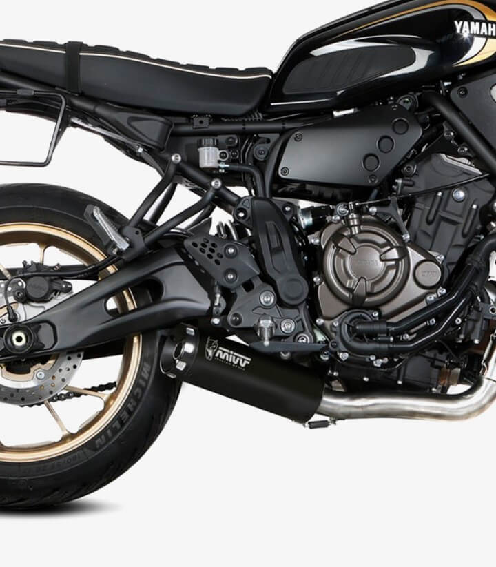Escape MIVV HR-1 Negro para Yamaha XSR 700 (21-24) Y.077.LH1BA