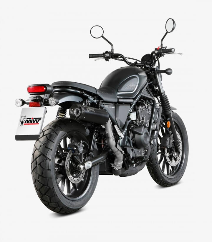 Escape MIVV HR-1 Negro para Honda Scrambler CL 500 (23-24) H.090.LH1BC