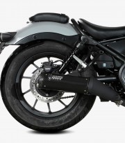 MIVV HR-1 Exhaust Black for Honda CMX 500 Rebel (22-25) H.091.LH1BC