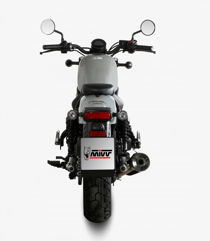 Escape MIVV HR-1 Negro para Honda CMX 500 Rebel (22-25) H.091.LH1BC