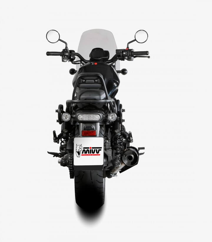 MIVV HR-1 Exhaust Black for Honda CMX 1100 Rebel (22-25) H.092.LH1BC