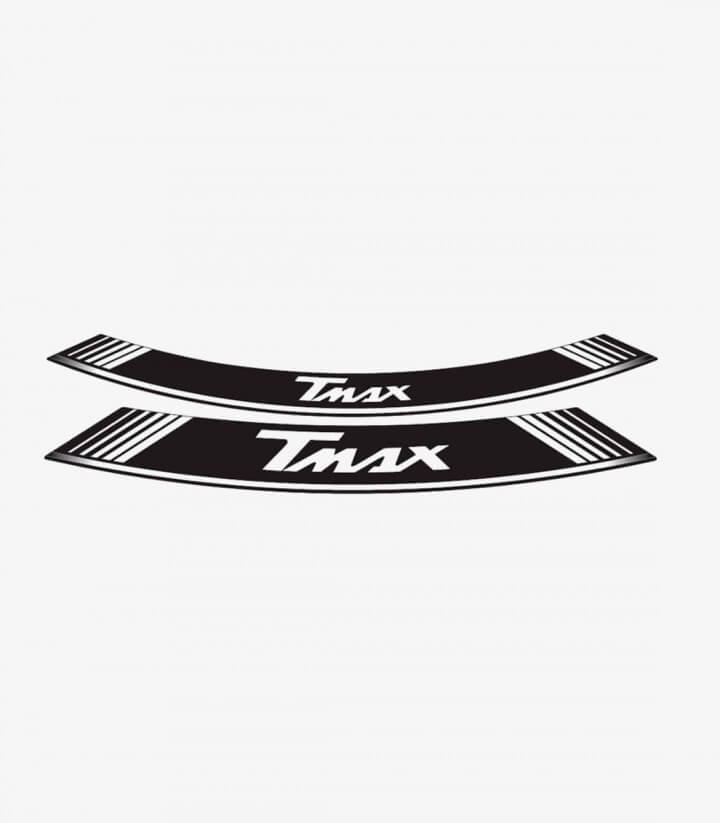 Tiras de llantas Yamaha TMAX especiales de Puig color Blanco