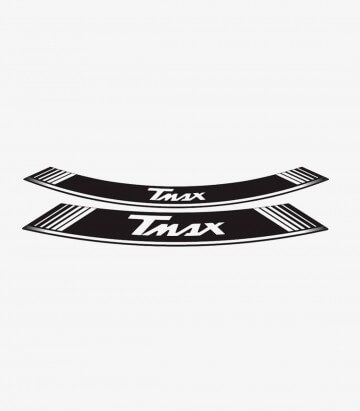 Tiras de llantas Yamaha TMAX especiales de Puig color Blanco