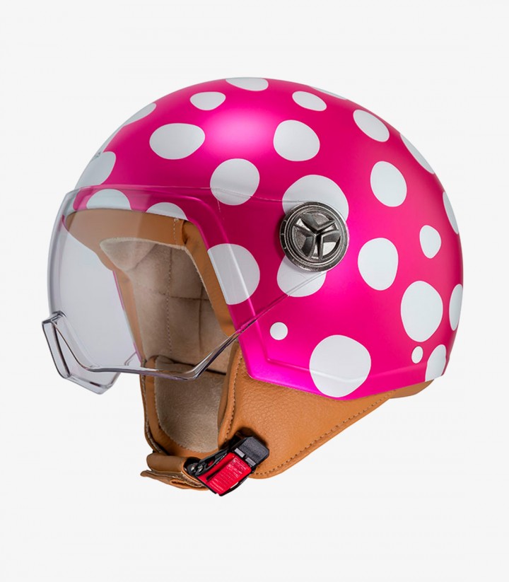 Casco Jet NZI Zeta 2 ARP Lunar Rosa
