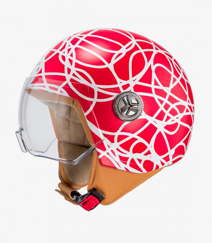 Casco Jet NZI Zeta 2 ARP Lio Rojo