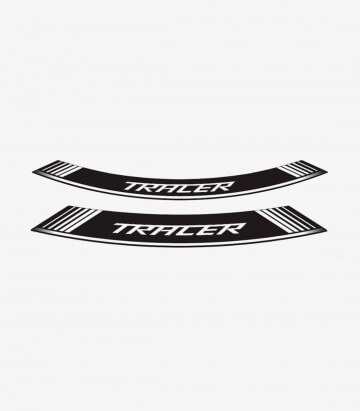 Spezielle Felgenrandaufkleber Yamaha Tracer Puig 9293B Weiß