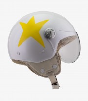 Casco Jet NZI Pasarela Constelación Ágatha Ruiz de La Prada Amarilla
