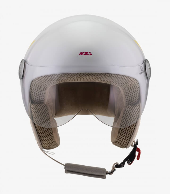 Casco Jet NZI Pasarela Constelación Ágatha Ruiz de La Prada Amarilla