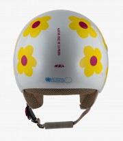 Casco Jet NZI Pasarela Margaritas Ágatha Ruiz de La Prada Amarillo y Rosa