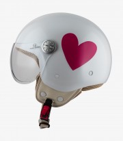 Casco Jet NZI Pasarela Corazón Ágatha Ruiz de La Prada Rosa
