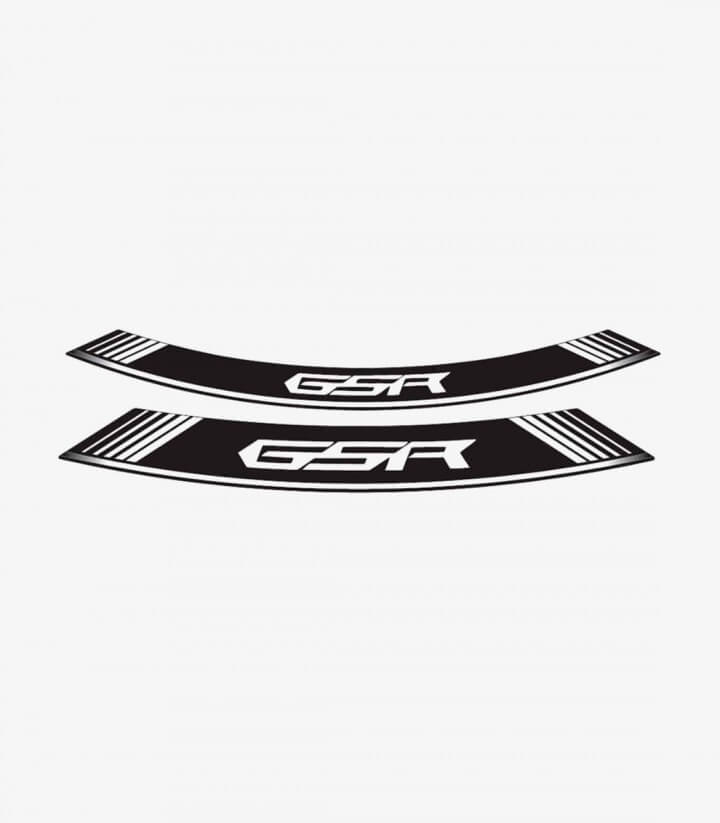 Tiras de llantas Suzuki GSR especiales de Puig color Blanco