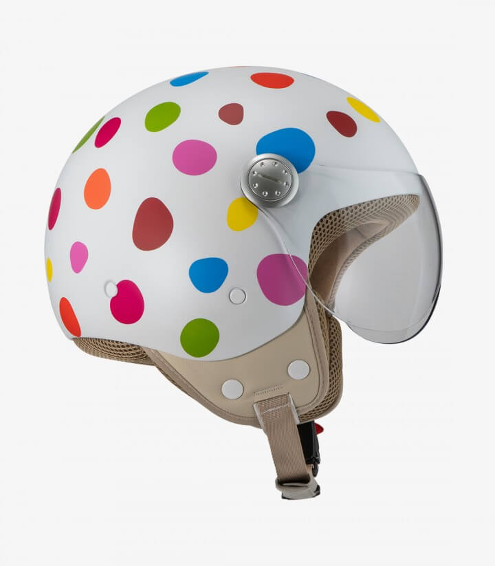 Casco Jet NZI Pasarela Lunar Ágatha Ruiz de La Prada Multicolor Mate