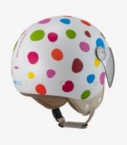 NZI Polka Dot Runway Ágatha Ruiz de La Prada Matte Multicolor Open Face Helmet