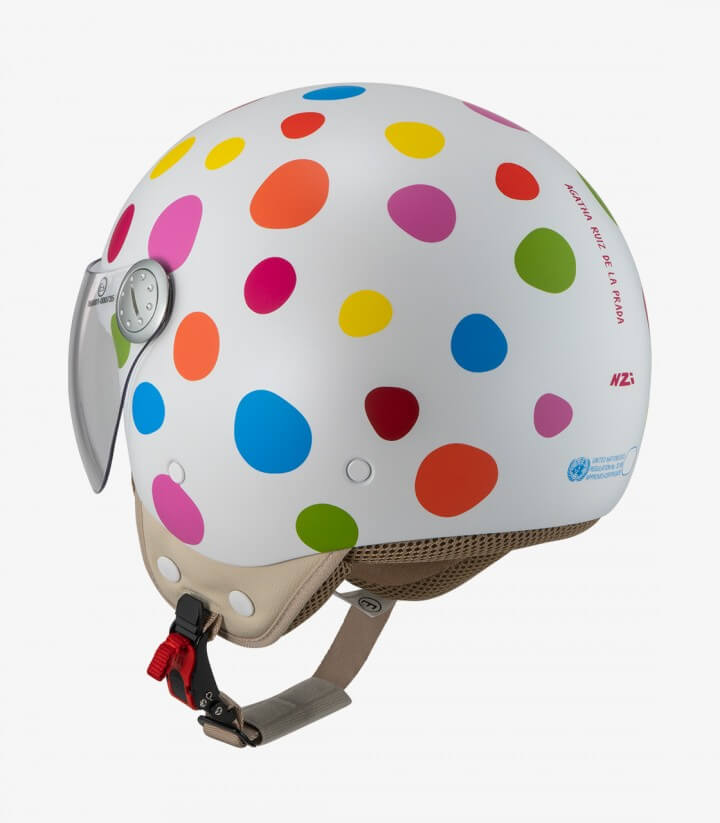 Casco Jet NZI Pasarela Lunar Ágatha Ruiz de La Prada Multicolor Mate