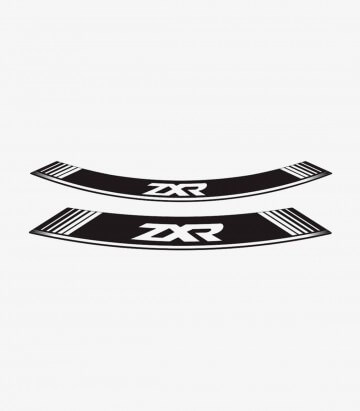 White Kawasaki ZXR special rim tapes 9292B by Puig