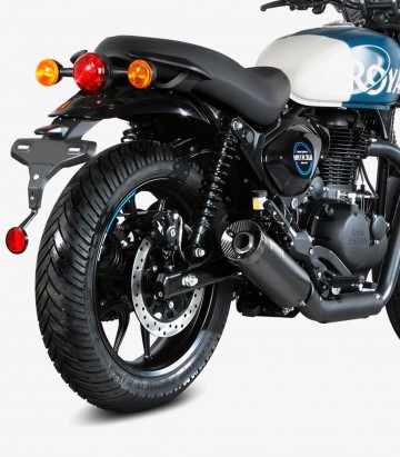 MIVV HR-1 Auspuff Schwarz für Royal Enfield HNTR 350 (22-24) RE.005.LH1BC