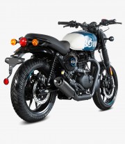 MIVV HR-1 Exhaust Black for Royal Enfield HNTR 350 (22-25) RE.005.LH1BC