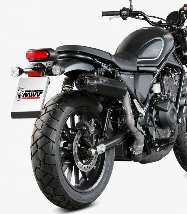 Escape MIVV HR-1 Negro para Honda Scrambler CL 500 (23-25) H.090.LH1BG