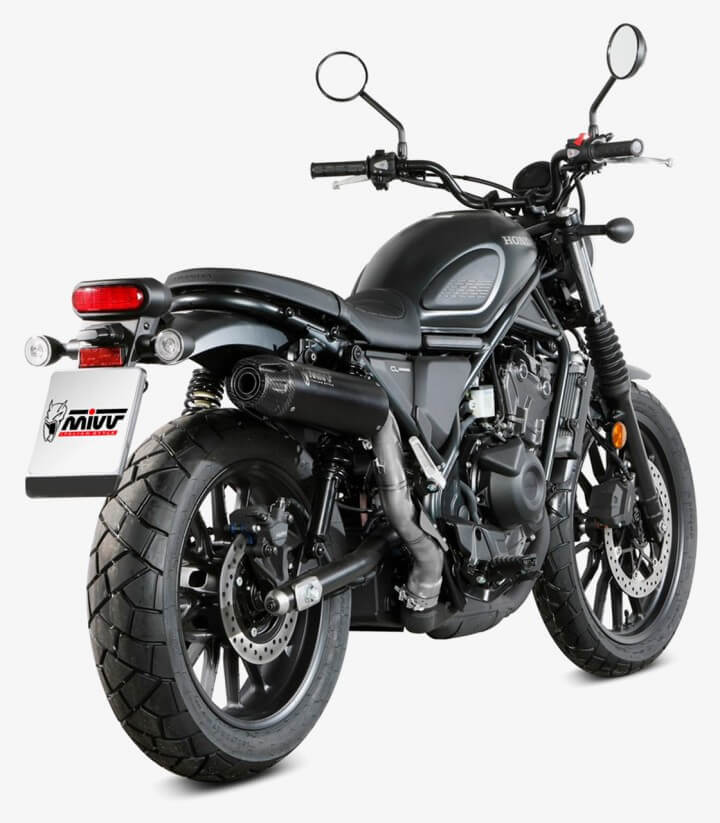 Escape MIVV HR-1 Negro para Honda Scrambler CL 500 (23-25) H.090.LH1BG