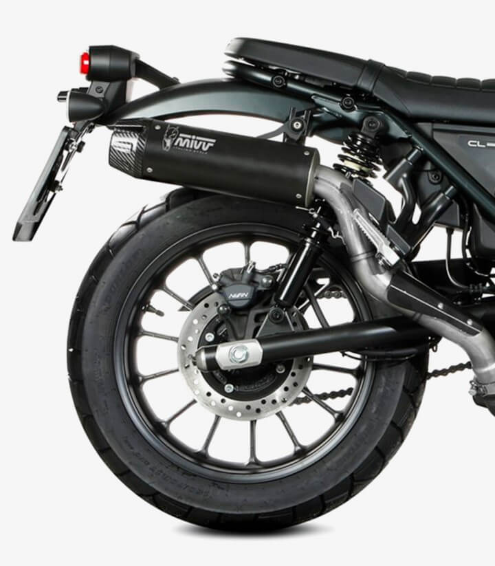 Escape MIVV HR-1 Negro para Honda Scrambler CL 500 (23-25) H.090.LH1BG