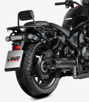 Escape MIVV HR-1 Negro para Honda CMX 1100 Rebel (22-25) H.092.LH1BG