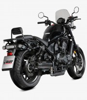 Escape MIVV HR-1 Negro para Honda CMX 1100 Rebel (22-25) H.092.LH1BG