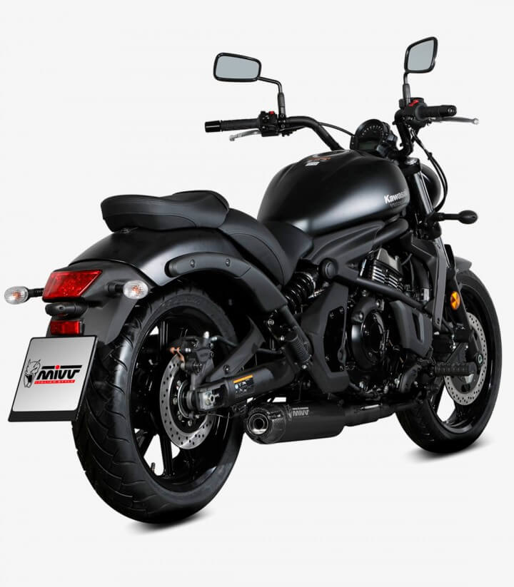 Escape MIVV HR-1 Negro para Kawasaki Vulcan S 650 / 900 (17-23) K.060.SH1BGN