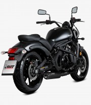Escape MIVV HR-1 Negro para Kawasaki Vulcan S 650 / 900 (17-23) K.060.SH1BGN