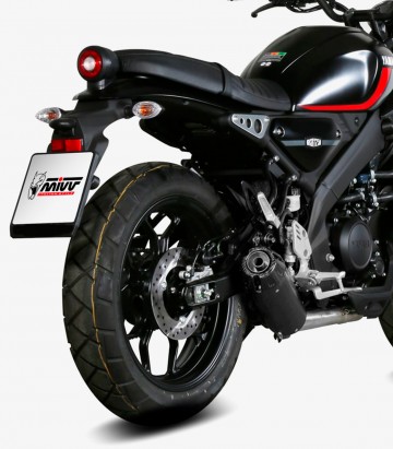 MIVV HR-1 Auspuff Schwarz für Yamaha XSR 125 (22-24) Y.075.LH1BG