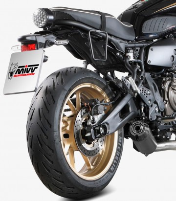 MIVV HR-1 Exhaust Black for Yamaha XSR 700 (21-24) Y.077.LH1BG