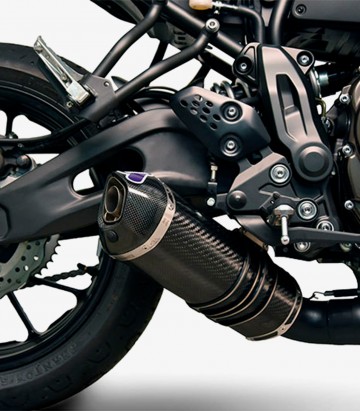 Termignoni Auspuff Relevance Edelstahl für Yamaha MT-07 (14-20), XSR 700 (14-20) Y104090CVB