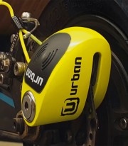 Urban UR906Y disc lock with alarm