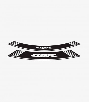 Tiras de llantas Honda CBR especiales 5524B color Blanco de Puig