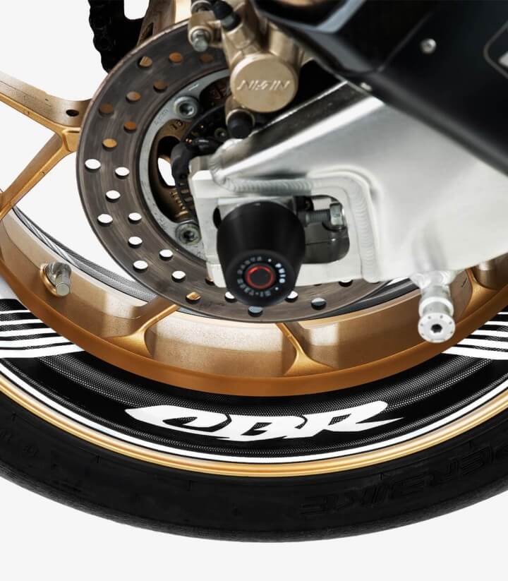 White Honda CBR special rim tapes 5524B by Puig