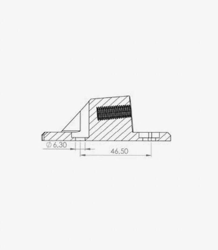 Adaptador retrovisor Puig 9454N lado derecho