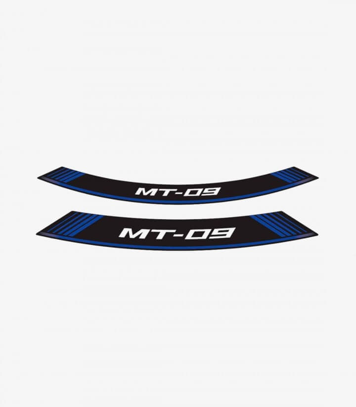 Spezielle Felgenrandaufkleber Yamaha MT-09 Puig 9135A Blau