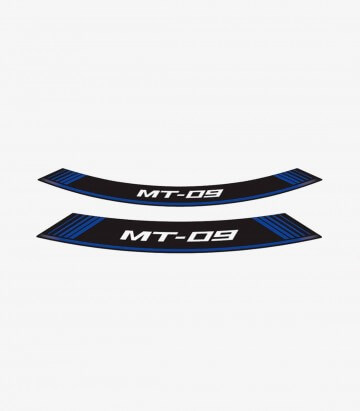 Tiras de llantas Yamaha MT-09 especiales de Puig color Azul