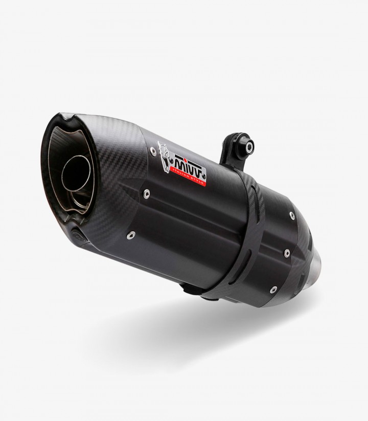 MIVV Suono Exhaust Black for Suzuki GSX-S 750 (17-21) S.048.L9